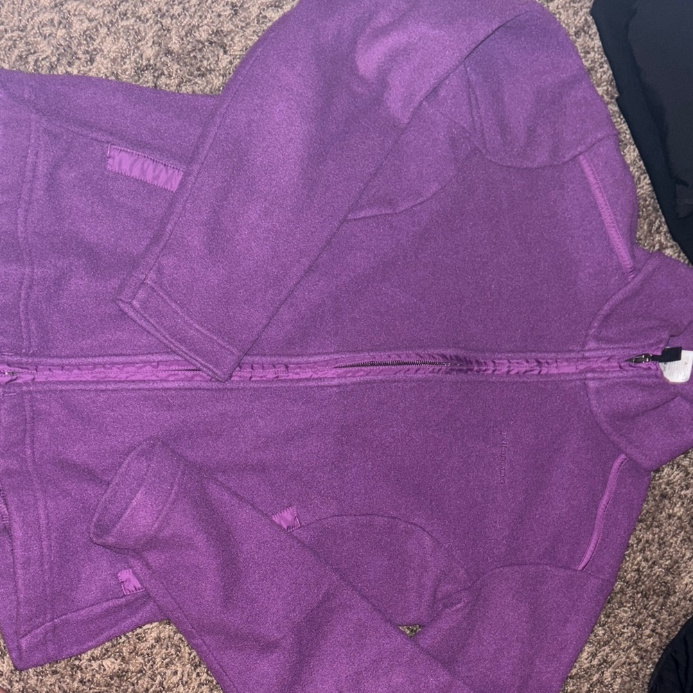 Purple Patagonia Fleece Jacket